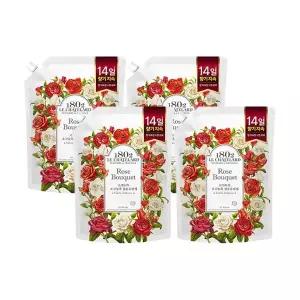 르샤트라 로즈부케 섬유유연제 1.6L, 4개