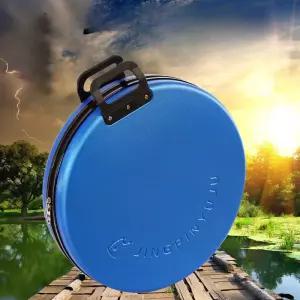 jingpinyuju 대형 원형 ABS 재질 갈치 블루