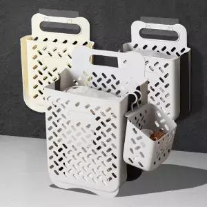 빨래통 햄퍼 틈새 세탁물보관함 재활용 빨래함 아기 접이식바구니