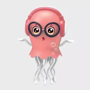 춤추는 문어 대왕 문어 토이 댄싱인형 움직이는 인형 장난감 뮤직 댄스 배틀 음악 움파둠파