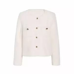 [JJ지고트](센텀시티점)데일리 아웃포켓 퍼 자켓 GRCN0JK311