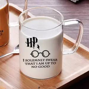 포르르 머그컵 감성 유리컵 커플 우유잔 커피잔 투명