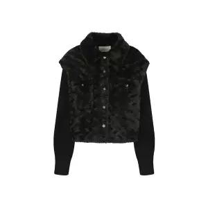 [JJ지고트](타임스퀘어점패션관)니트 슬리브 재킷(GNBA3FRJ1)