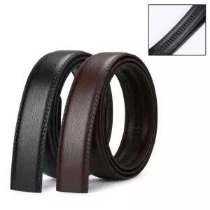 자동벨트 벨트띠 교체용 허리띠 혁대 소가죽 요술 벨트 30mm 35mm 빅사이즈