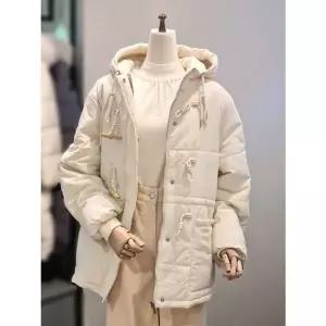 [NS홈쇼핑]ab.f.z 떡볶이단추 후드사파리 야상 패딩코트 ACA1QU01A[35567514]