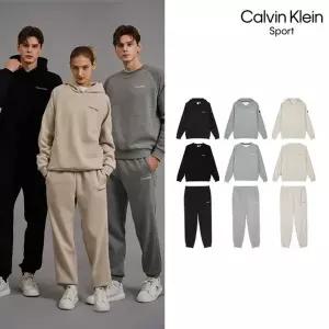 (25FW) 캘빈클라인 에센셜 기모 셋업 3종 패키지(컬러 택 1)