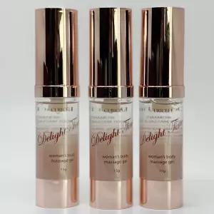 큐리셀 딜라이트타임 마사지 젤 여성 청결제 15g x 3개