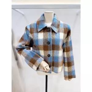 [LAP]24F/W 울혼방 체크 코트 (AQ4WTB61)[35579812]