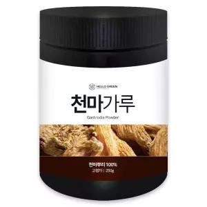 헬로우그린 국산 프리미엄 무주 천마분말 250g(통) 가루
