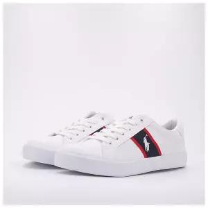 [폴로 랄프 로렌][폴로 by 랄프로렌] GEOFF 10 화이트포니 여성 스니커즈 FLLOBA0U03