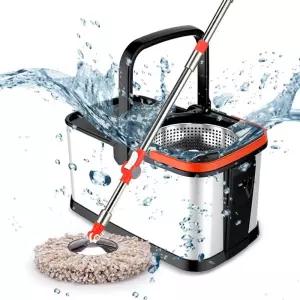 부자오빠 올스틸 통돌이 회전걸레/회전/밀대/청소기/걸레/밀걸레/물걸레/청소/바닥/대걸래/걸래/봉걸레