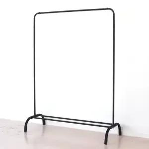 청소앤 미니 옷걸이 행거 1단 1100 그란데 무광 이동식 철제 스텐드 행거