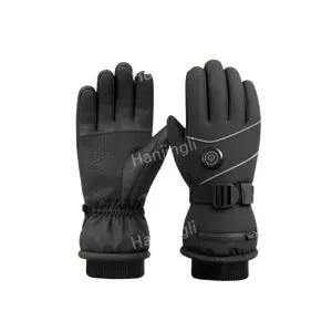 충전 장갑 오토바이 야외 보온 겨울 플리스 방열 난방 스포츠 방한 주행 전기차 방수