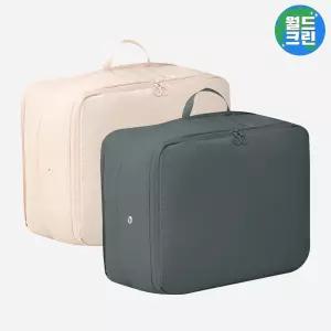월드크린 이불 의류 압축 파우치 대형 겨울 옷 패딩 아우터 수납 정리 보관 팩 가방 여행 캠핑