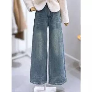 [NS홈쇼핑][레코브]캣워싱 기모 본딩 데님팬츠(LC31F1DP506X)[35600539]