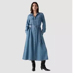 갤러리아 [리바이스][여]퀸시 롱슬리브 맥시 드레스(004H3-0000)