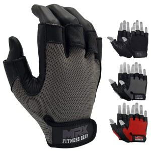 역도 장갑 가죽 손바닥 그립 하프 핑거 바디 빌딩 짐 글러브 운동용 피트니스 운동 남성 여성용 팅 천연 아마라 가죽을 포함한 스판덱스 소재