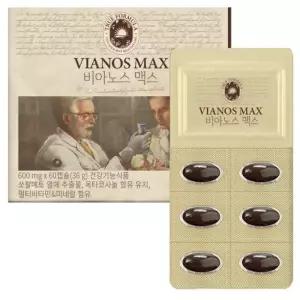 맥스 바이노스 비야노스 비아누스 비어누스 바이누스 전립선 60정 DJ