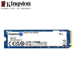 Kingston NV3 PCIe 4.0 NVMe SSD M.2 2280 솔리드 스테이트 드라이브 500GB 1TB 2TB 내장 하드 최대 6000Mb