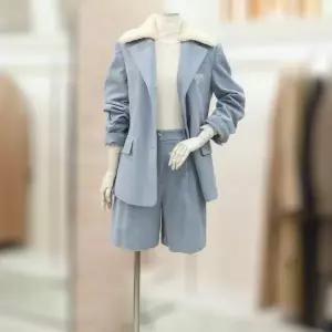 [JJ지고트]코듀로이 재킷+퍼 칼라 GNCA0JKR51_DG