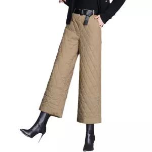 패딩 정장 겨울 방한 치마바지 누빔