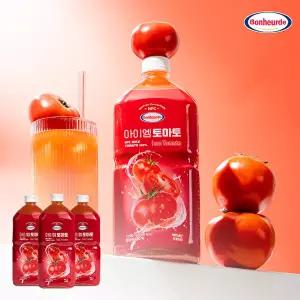 [보넬드 ][100 NFC 착즙] 보넬드 아이엠 토마토 주스 즙 1L 3개