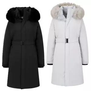 [매장판] 컬럼비아 롱 패딩 자켓 패스 대쉬 포레스트 여성 방수 구스 다운 점퍼 YL3583