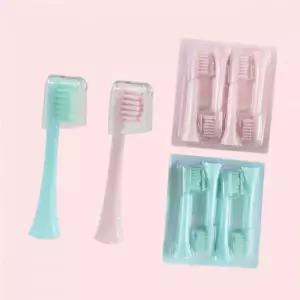 루젠 저자극 음파전동칫솔 화이트테라픽 칫솔모 4개입 4310700