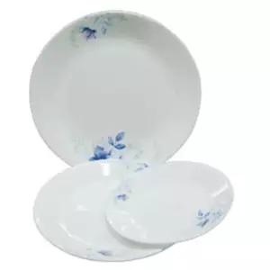 코렐 블루 플로랄 원형접시(소)1개 앞접시 플레이팅