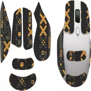 누카주 마우스 그립 테이프 키크론 M6용 풀 커버 미끄럼 방지 자가 접착 프리컷 땀에 강한 전문 업그레이드