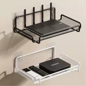 망사철제 셋탑박스 공유기거치대 코너철 선반지지대