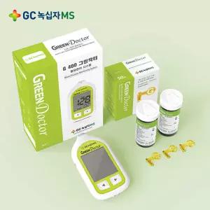 녹십자 그린닥터 혈당 측정기 1대 +시험지 100매+침100개+알콜솜100매
