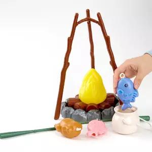 CO 캠핑놀이세트 모닥불 감성캠핑 장난감 어린이 유아 소꿉 역할놀이 어린이집 완구 선물 