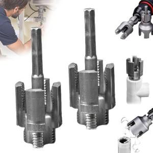 1/2인치 PPR 파이프용 내부 및 외부 나사 가공 도구 (탭 다이 포함)