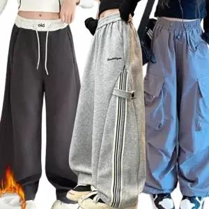 주니어 여아 면바지 기모 청바지 벌룬 와이드 버뮤다 카고 고학년 중딩 주니어옷 초등 여아