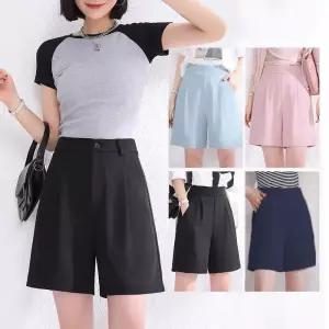 통넓은반바지 아노락치마바지 여름흰바지 흰색반바지 베이지