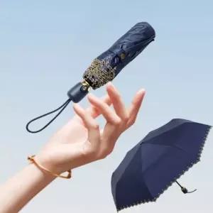 [하프클럽/]네이비 고급형 베스트 자동 심플 양산 양산 여름 예쁜