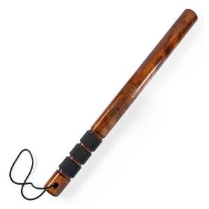 빅 리그 디펜스 히코리 스틱 타이어 텀퍼 - 물고기 박쥐 자기 방어 배트 압력을 확인하는 트럭 운전사 도구 추가 그립이 있는 무게 배턴