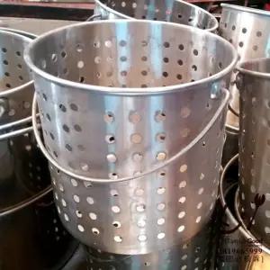 대형 스텐 타공 막걸리 소쿠리 업소용 채반 양푼 대야