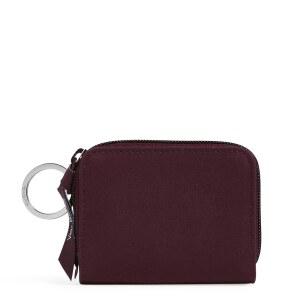 베라 브래들리 여성용 쁘띠 지퍼백 RFID 보호 기능 포함