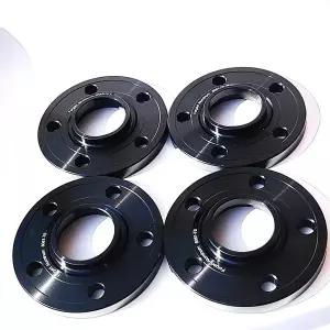 허브스페이스 휠 아우디 a4 b8용 2개 15mm 5x112 66.45 타이어 스페이서 10개 14x1.5 볼 타입 볼트 A4 어댑