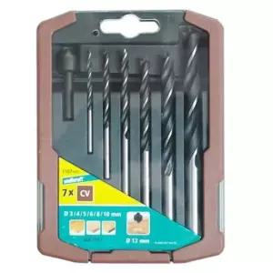 목공 드릴비트 7p 기리 드릴날 드릴 용도 구성 (WFJ5BUR)