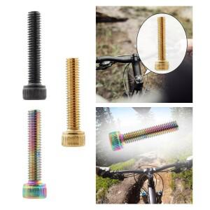 [호환품]자전거 헤드셋 볼트 나사 액세서리 1Cmx3.6cm 접이식 도로 교체 수정 알루미늄 스틸 메탈