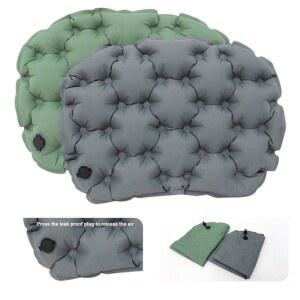 휴대용 에어 쿠션 여행용 의자 캠핑용 좌석 패드 하이킹 백패킹용 매트리스