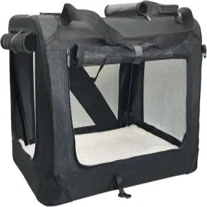 고양이 2마리용 피니 대형 캐리어 24 x17 소프트 도그 상자 접이식 휴대용 애완동물 가방 내구성 통기성