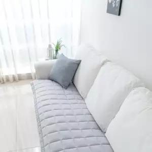 뉴크레용 냉감 쇼파패드 돌 85x200cm 그레이 여름 소파 커버 덮개 (WFJ5QEA)