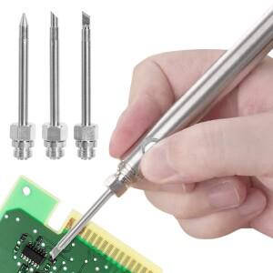 BC K USB 납땜 다리미 순수 구리 1115K 510 헤드 세트 핫 베어 전기 팁 8 W 15W