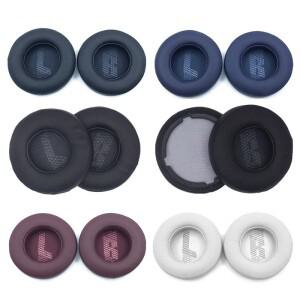 [호환품] 폼 가죽 이어패드 쿠션 커버 교체 JBL 호환 라이브 400BT / 460NC 무선 헤드폰 귀마개 2 개