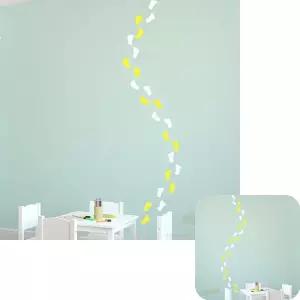 제이커 저렴한 그래픽스티커 발바닥24족 예쁜 셀프인테리어 WBWG127 시트지 대형