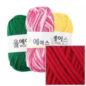 고품질 4개입 뜨개질 뜨개실 털실 NO.480 에이스 (WFJQMC2)
